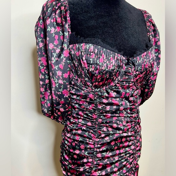 For Love & Lemons Victoria’s Secret Melrose Floral mini dress. Medium EUC - Picture 2 of 13